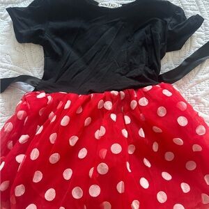 Minnie Mouse Red Polka Dot Dress